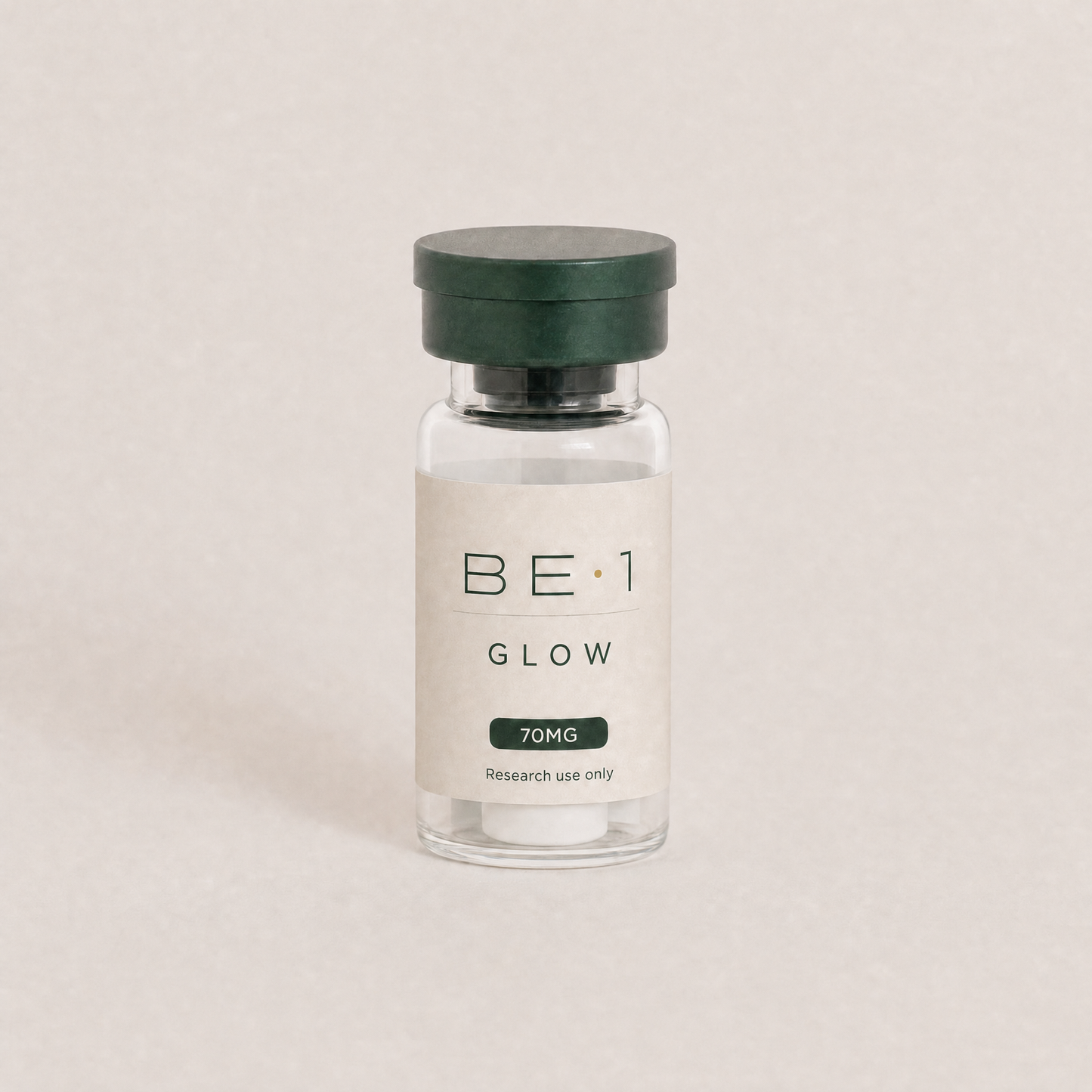 Be1Labs Glow Stack — BPC-157 10 mg + GHK-Cu 50 mg + TB-500 10 mg
